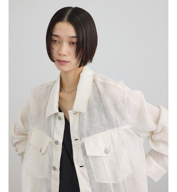 SALON adam et rope'「リネンカラミシアーGジャン」|その他|