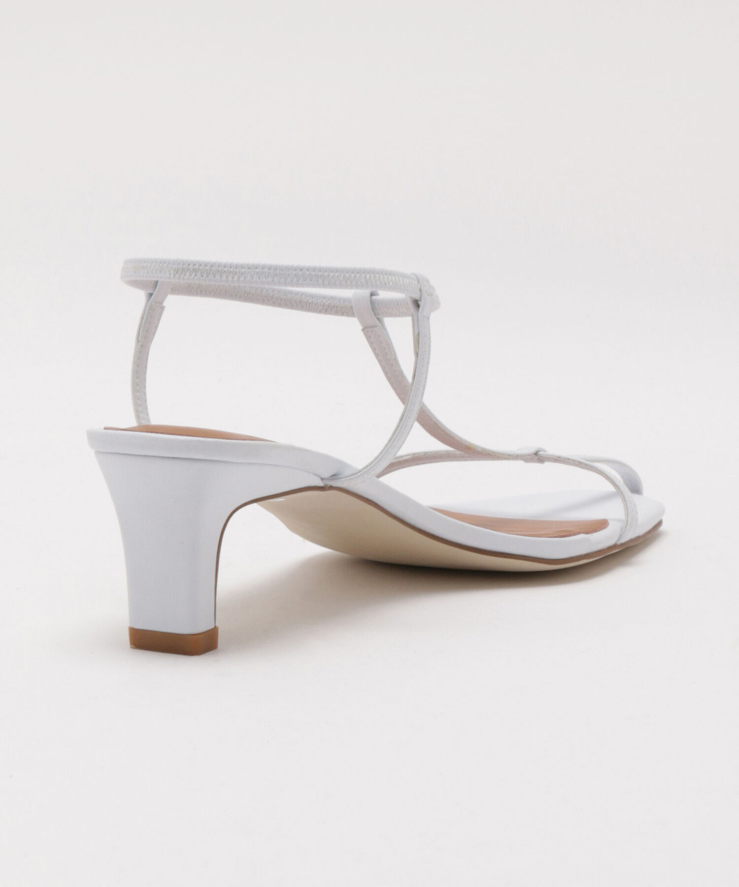 ROPE「ナロークロスストラップヒールサンダル」|サンダル|
