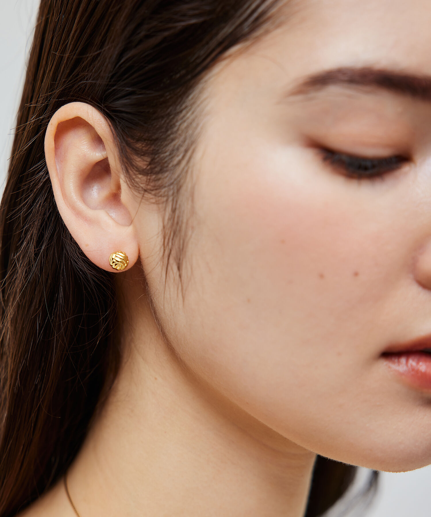 ROPE「ロープノットモチーフスタッドピアス【メディア掲載】」|ピアス|