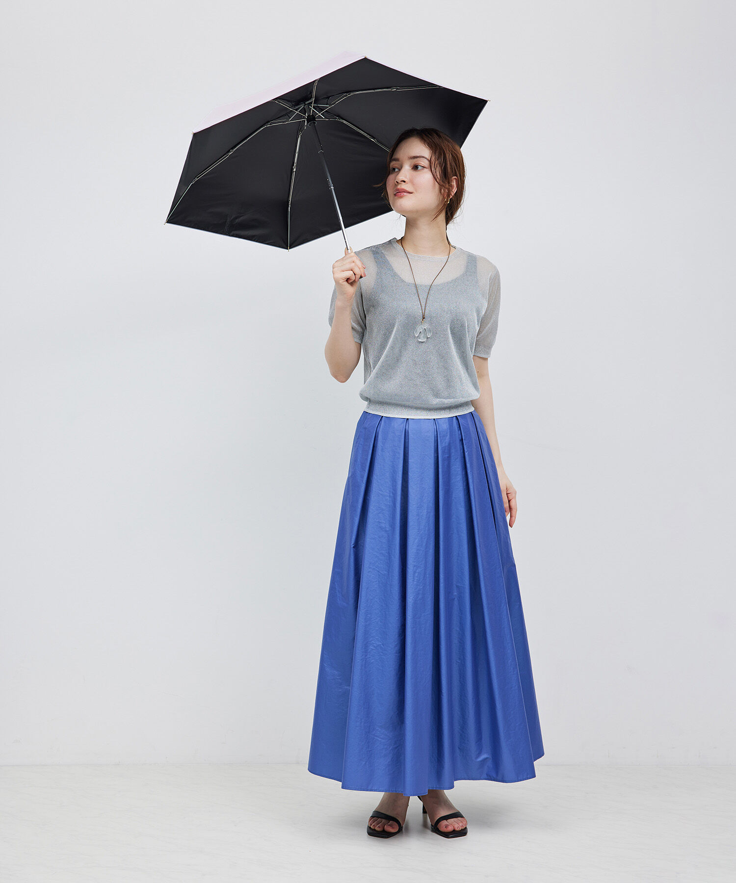 ROPE「マイクロコンパクト 折りたたみ傘【晴雨兼用】【遮光率100%】【UPF50＋】」|傘|