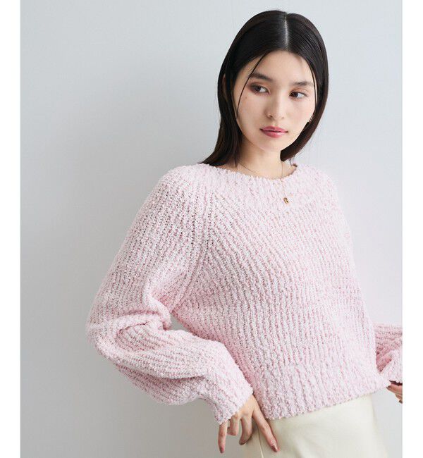 VIS「ユルネックポコポコヤーンニットプルオーバー」|ニット・セーター|