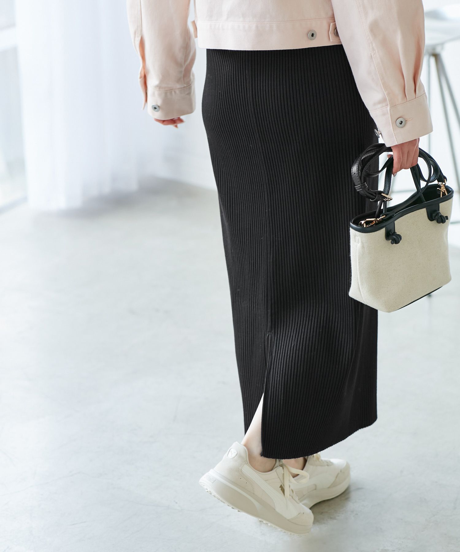 Rope&rsquo;Picnic「小柄さん向けサイズあり/トタンテレコアイラインスカート」|スカート|