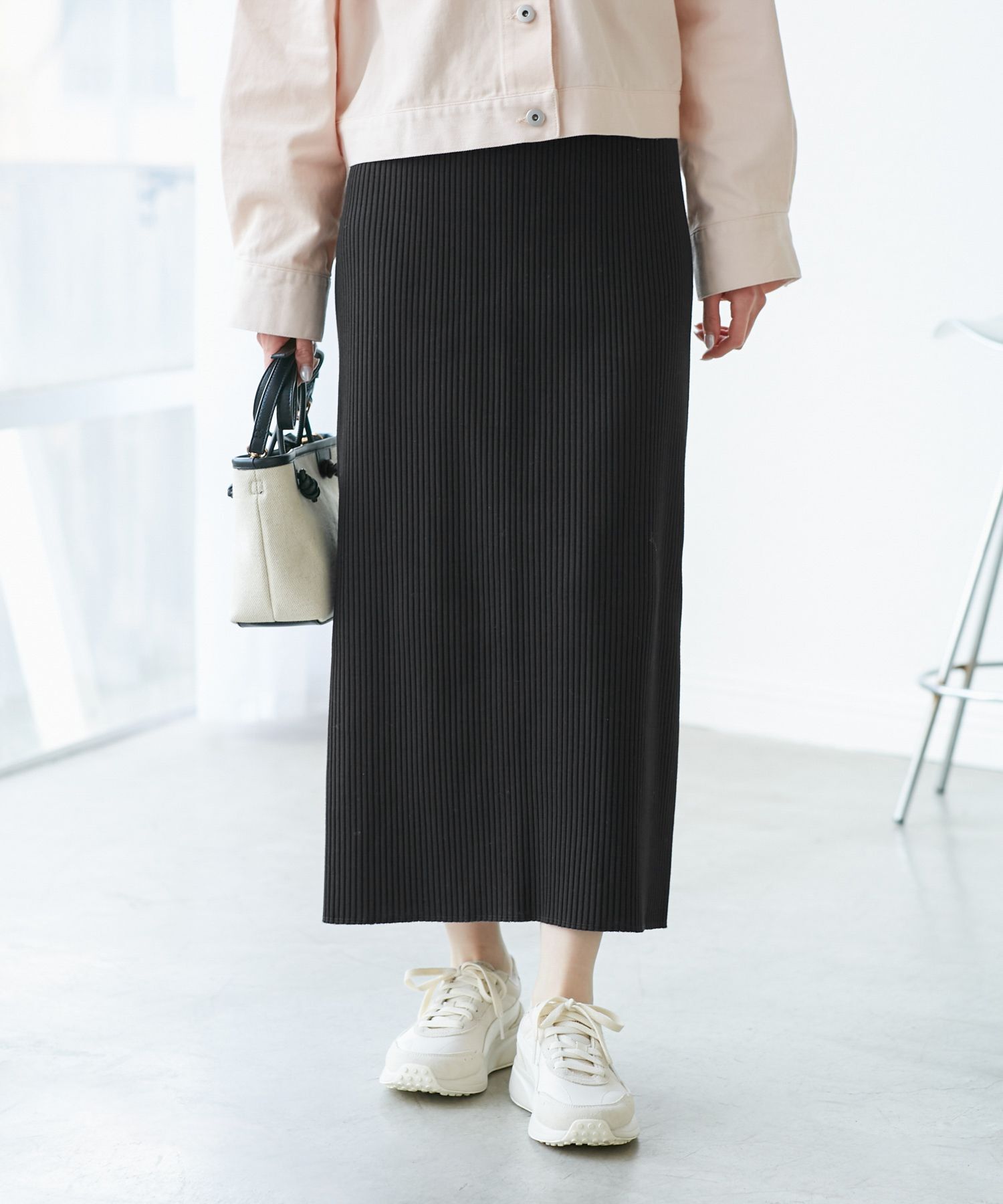 Rope&rsquo;Picnic「小柄さん向けサイズあり/トタンテレコアイラインスカート」|スカート|