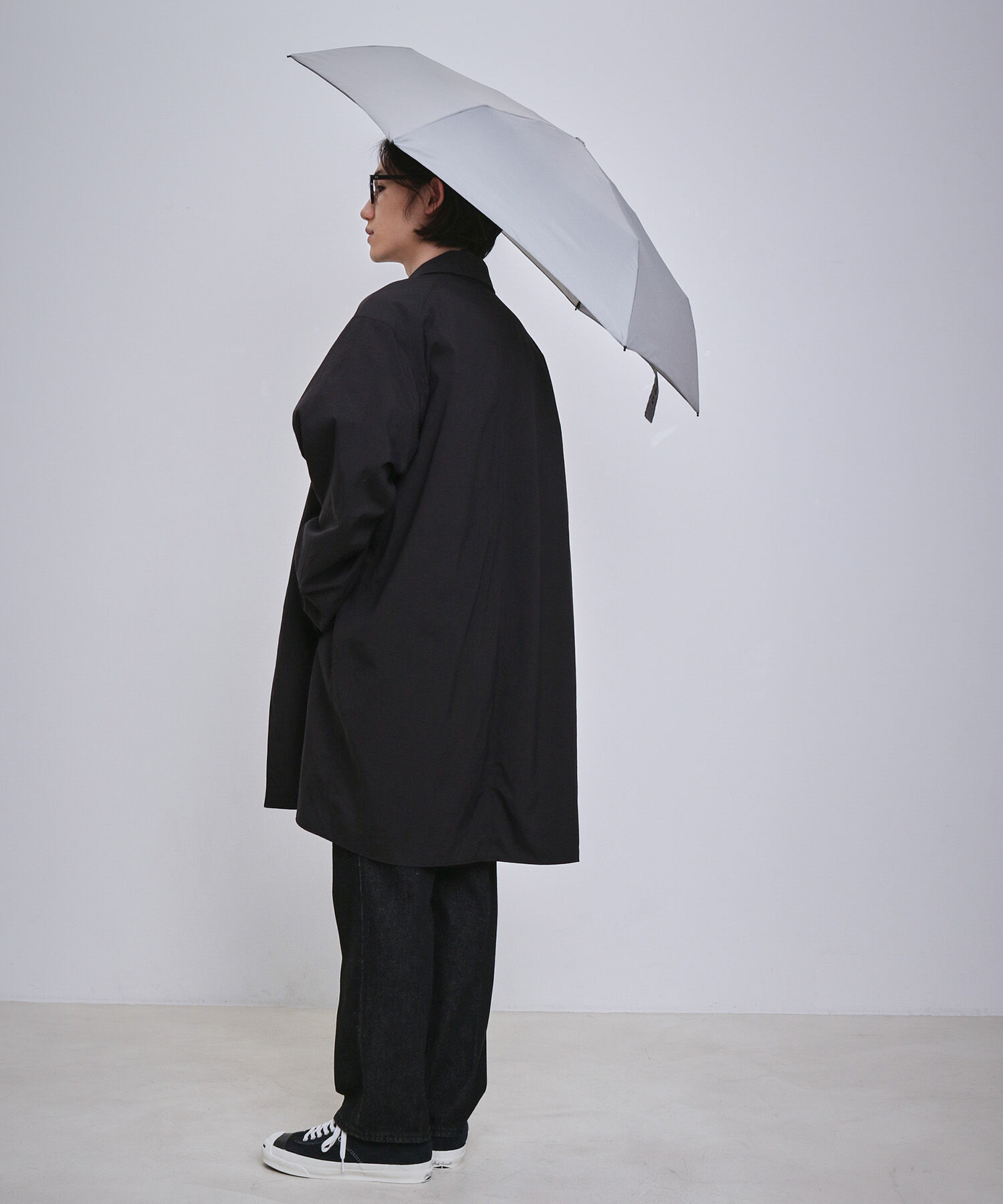 ADAM ET ROPE'「【サステナブル・晴雨兼用・男女兼用・U-DAY for ADAM ET ROPE'】[ADMERP] UMBRELLA53 with tote / 折りた」|傘|