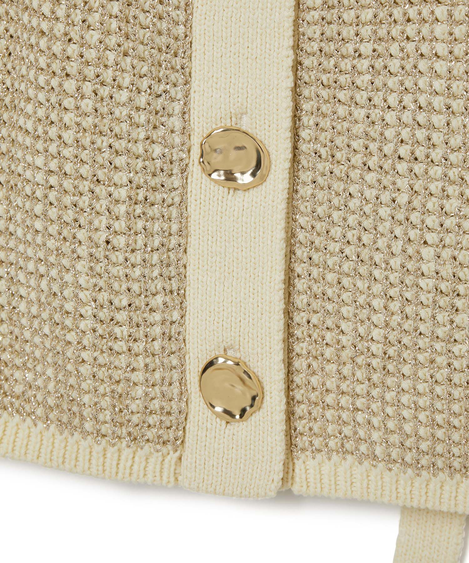 ADAM ET ROPE'「ラメパターンニットキャミ」|キャミソール|