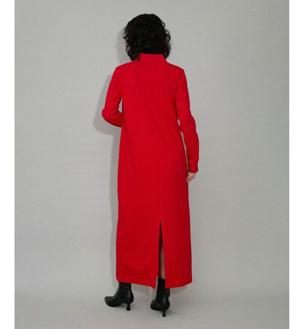 ADAM ET ROPE'「【WEB限定】・【新色追加】・【洗える】ポロシャツワンピース」|ワンピース|