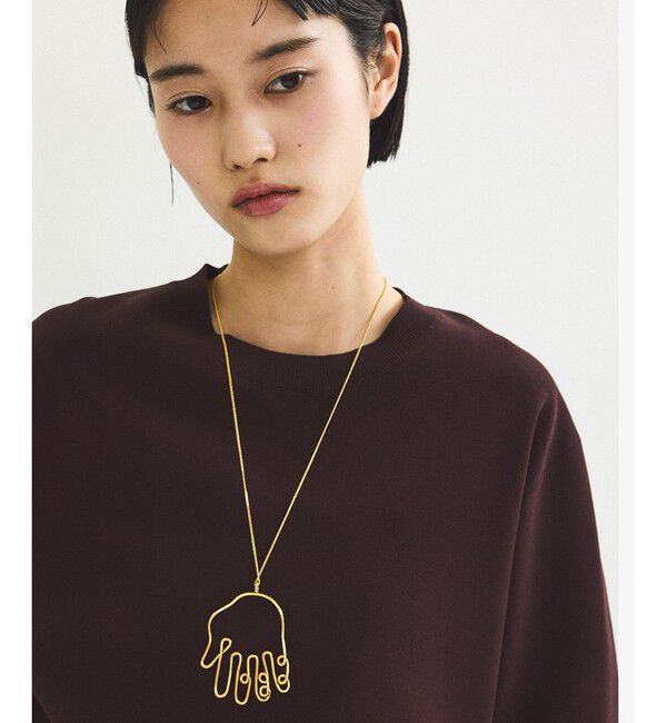 ADAM ET ROPE'「2WAY イノセントハンドネックレス」|ネックレス|