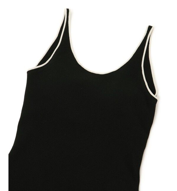 ADAM ET ROPE'「カラーブレードニットタンクトップ」|タンクトップ|