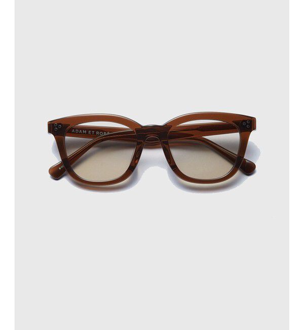 ADAM ET ROPE'「ウェリントン サングラス / ユニセックス」|サングラス|ブラウン系(22)