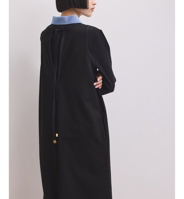 ADAM ET ROPE'「【WEB限定】バイカラーオールインワン」|オールインワン|