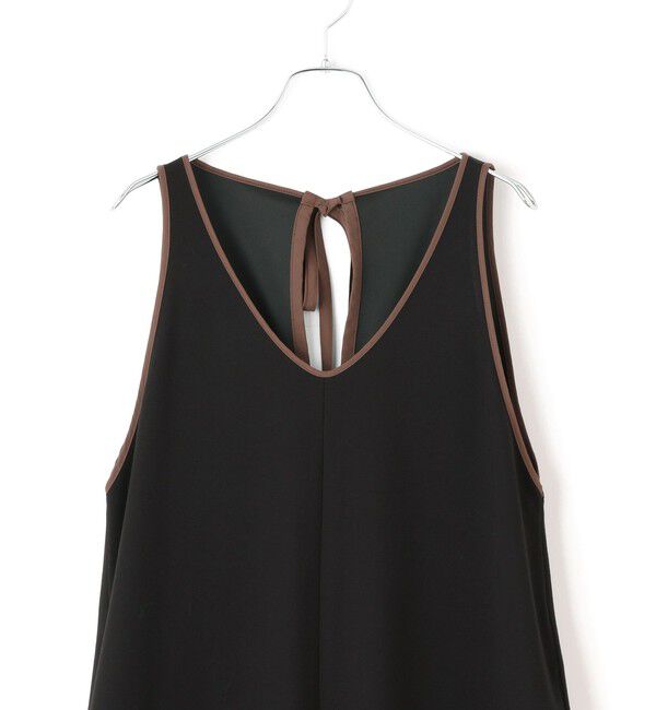 ADAM ET ROPE'「【WEB限定】バイカラーオールインワン」|オールインワン|