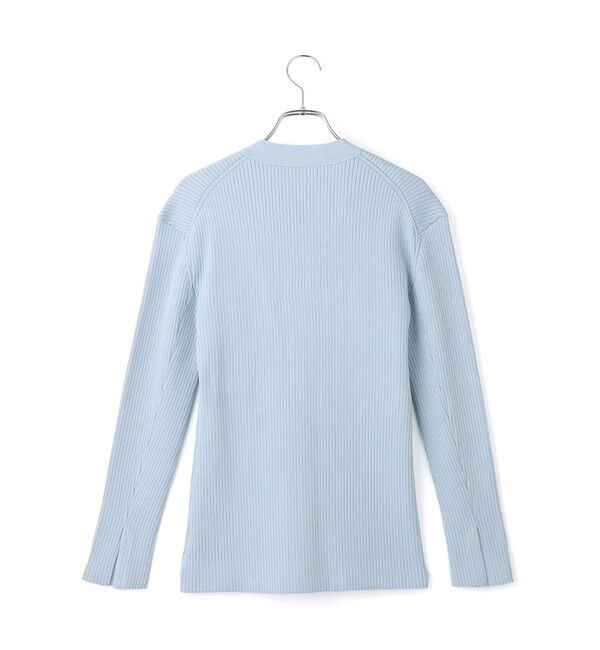 ADAM ET ROPE'「【EMOELLE】ポケットリブカーディガン」|カーディガン|