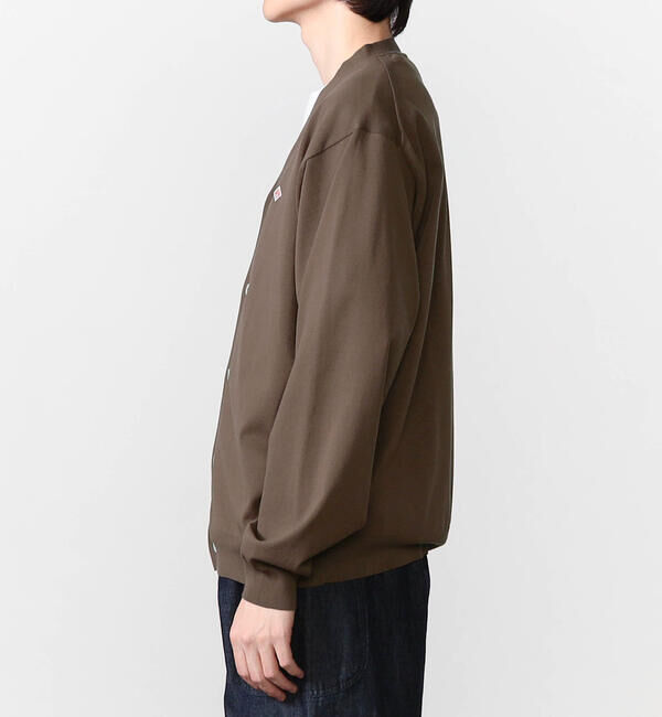 DANTON「DANTON | ジャージーニット Vネックカーディガン MEN」|ニット・セーター|
