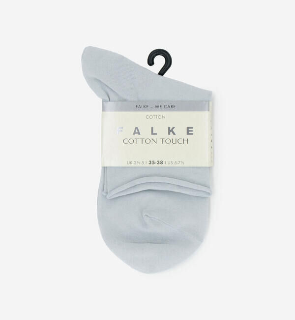 FALKE 「FALKE | 47106 COTTON TOUCH SHORT SOCKS WOMEN」|ソックス|LTBLUE