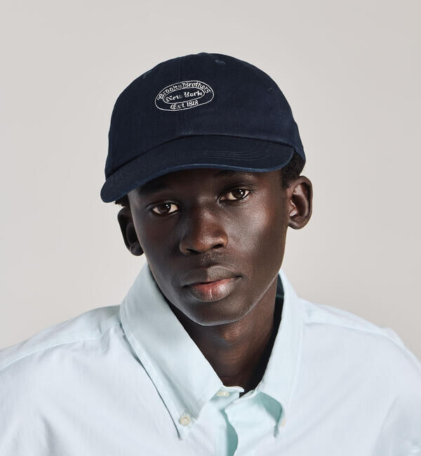  「Brooks Brothers |〈別注〉コットンツイル ベースボールキャップ NAVY UNISEX」|キャップ・キャスケット|