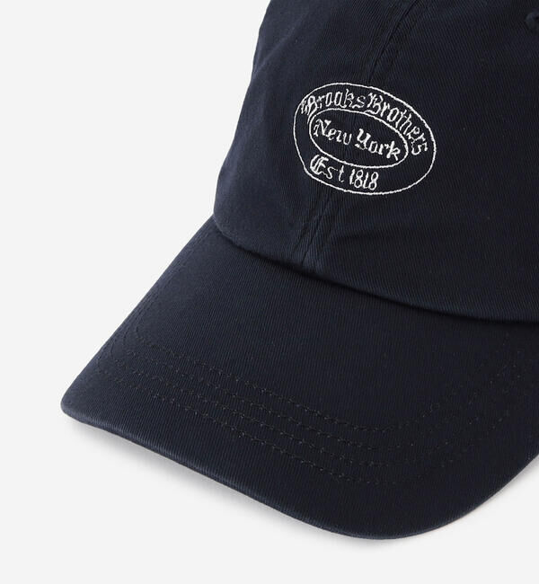  「Brooks Brothers |〈別注〉コットンツイル ベースボールキャップ NAVY UNISEX」|キャップ・キャスケット|