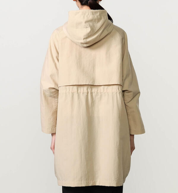 GYMPHLEX「Gymphlex | ナイロンタッサー フードジップコート WOMEN」|ミリタリー・モッズコート|