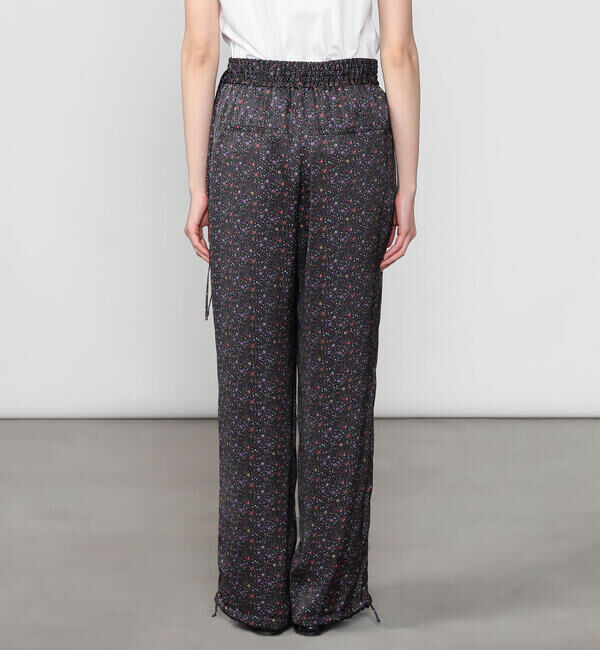  「TICCA | リトルフラワープリント ワイドイージーパンツ WOMEN」|チノ|