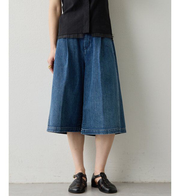 THE PAUSE「【THE PAUSE】タックハーフパンツ」|チノ|