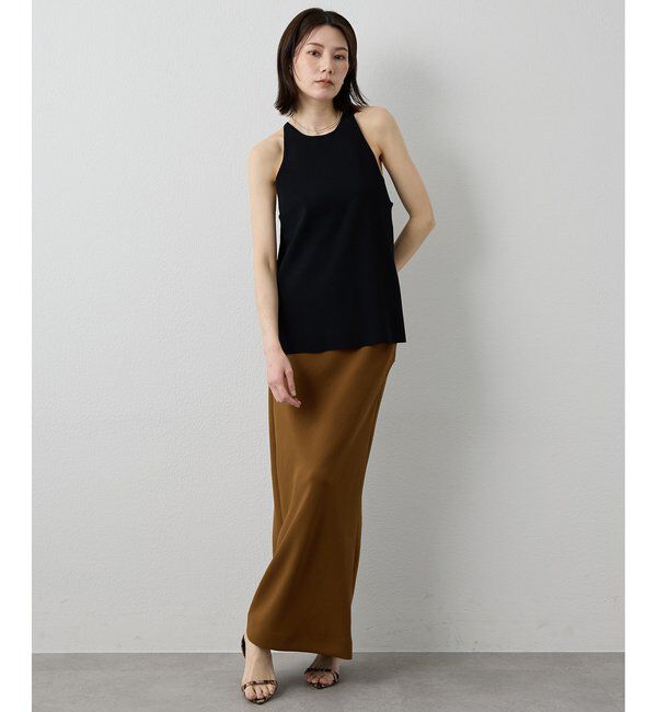 Drawing Numbers「【Drawing Numbers】ダブルクロスバイアスセミタイトスカート」|スカート|