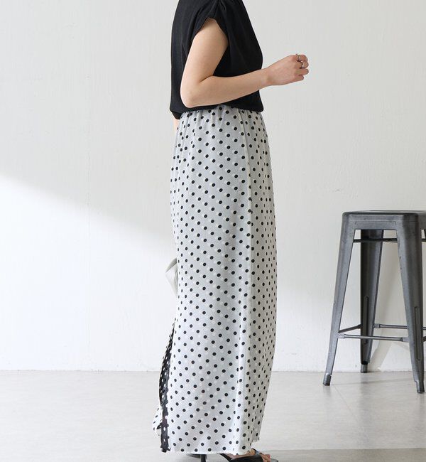  「【上品見えカットソー/シアー】アシメタックフレンチカットソー」|Tシャツ・カットソー|