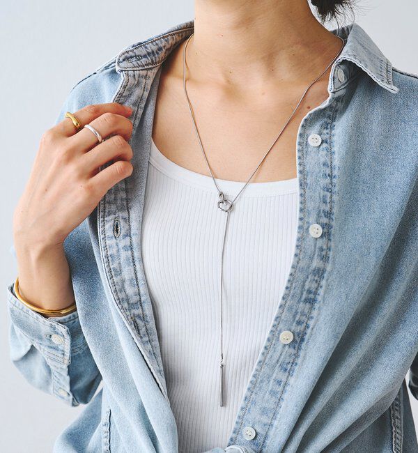  「【R.good（アールドットグッド）】ノットポイントラリエット」|リング|