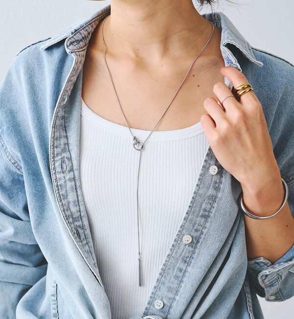  「【R.good（アールドットグッド）】ノットポイントラリエット」|リング|