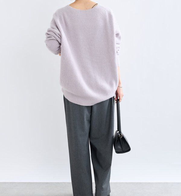  「【真冬もあたたか】裏起毛スラックスパンツ」|チノ|