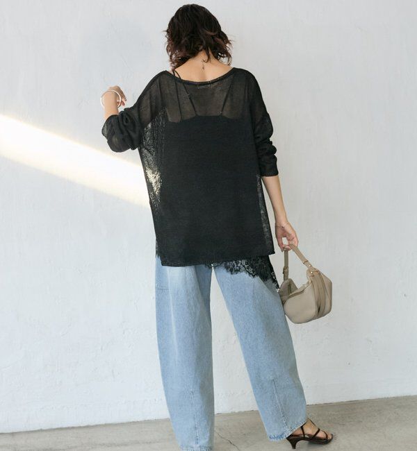  「予約【ご好評につき追加販売決定！】バイアスヘムレースキャミソール」|シャツ・ブラウス|