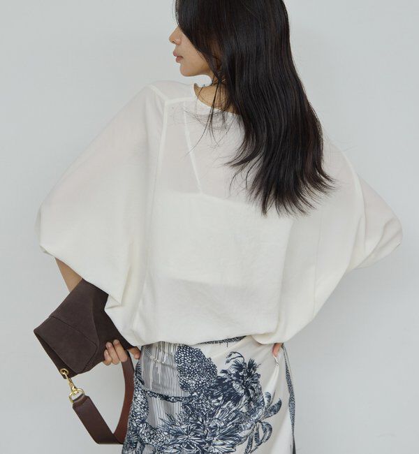  「ドルマンジャージープルオーバー」|シャツ・ブラウス|