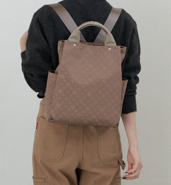  「ナイロンジャガード2ハンドルリュックサック」|リュック|