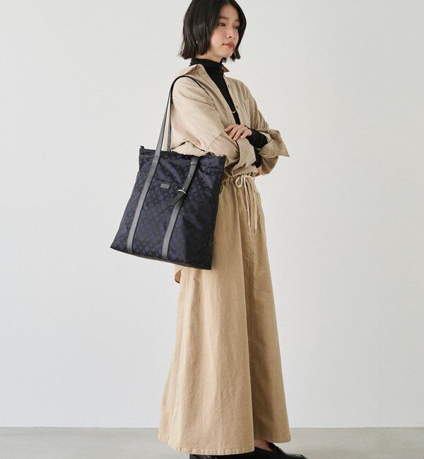  「アシンメトリーハンドルトートバッグ」|トートバッグ|