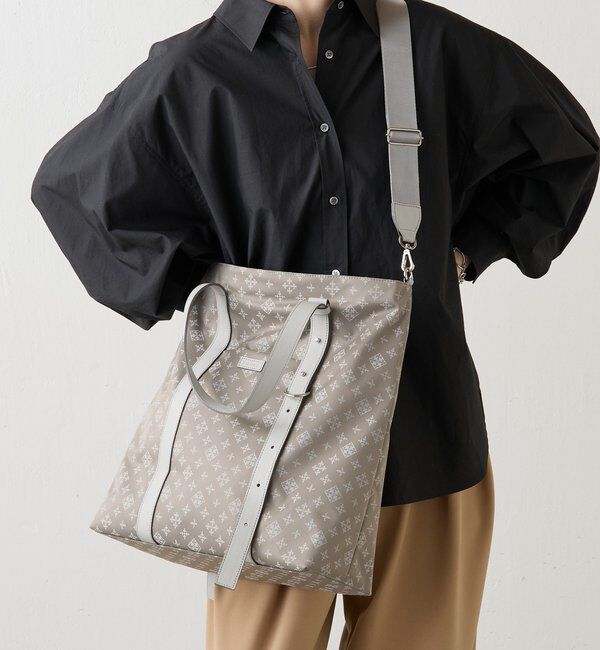  「アシンメトリーハンドルトートバッグ」|トートバッグ|