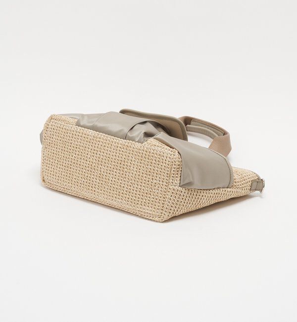  「ナイロンラフィア&times;クラウズナイロン コンビ2WAYトートバッグ」|トートバッグ|