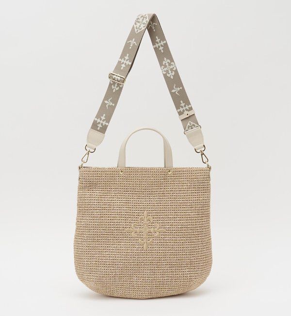  「《WEB限定》スリム2WAYトートバッグ <ナイロンラフィア>」|トートバッグ|