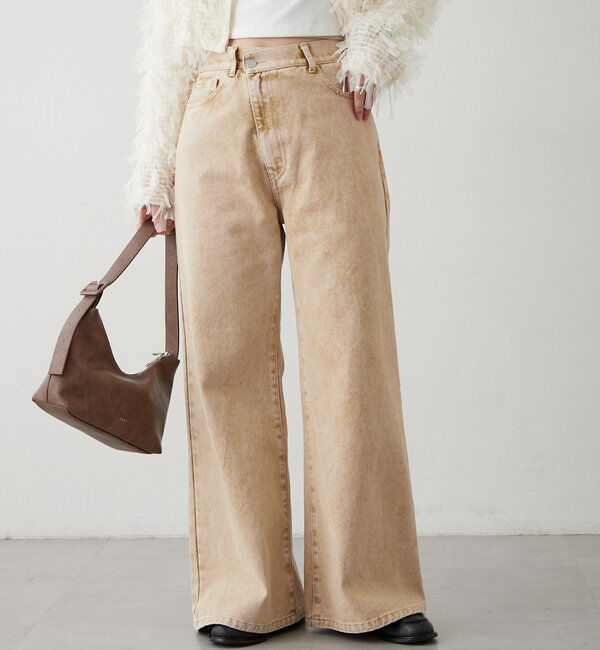  「【新色ブルー登場！】フレアデニム」|デニム|