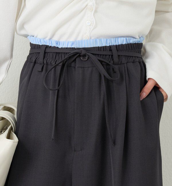  「Wベルトパンツ」|チノ|