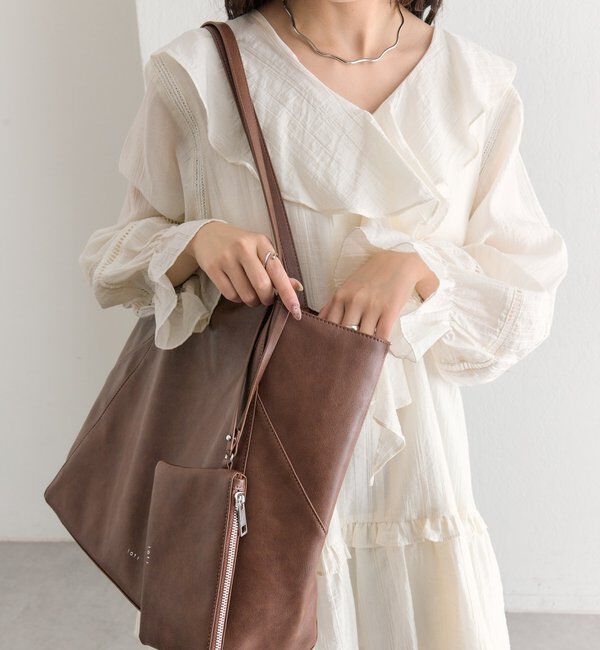  「lotiポーチ付きBIGトート」|トートバッグ|