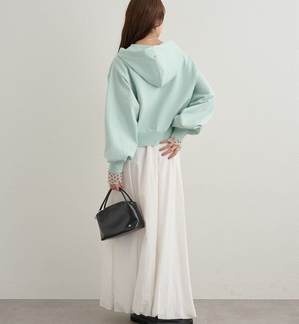  「ラインストーンフーディーニット」|パーカー|