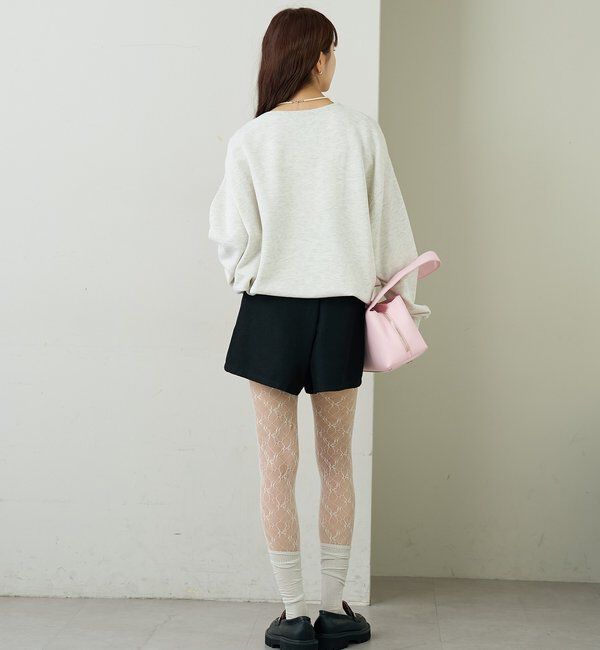  「アップリケロゴスウェット」|パーカー|