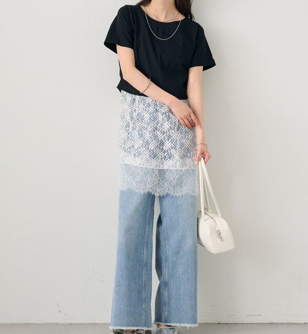  「ドットレースキャミチュニック」|シャツ・ブラウス|