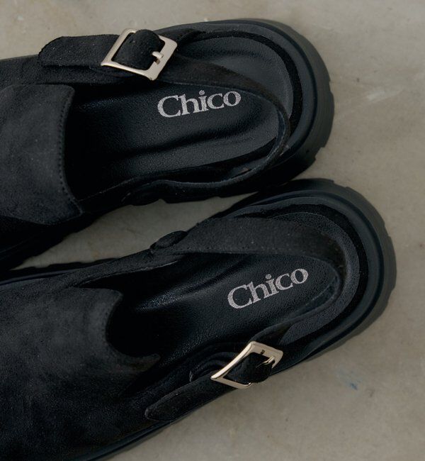  「厚底スエードサボ」|その他|