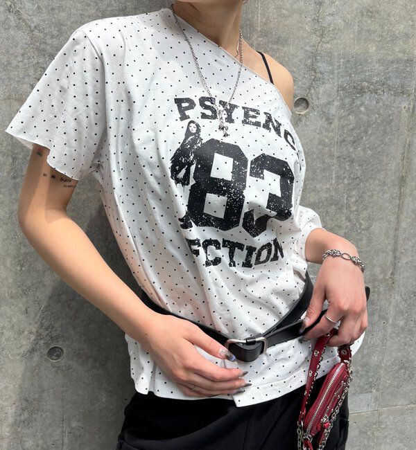  「【新色追加】エリオットオフショルTEE」|Tシャツ・カットソー|