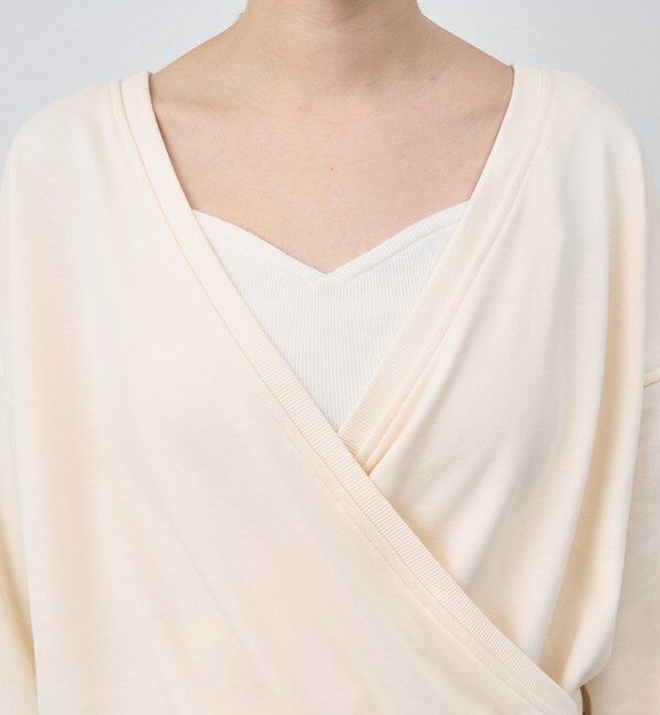  「カシュクールスウェット」|Tシャツ・カットソー|