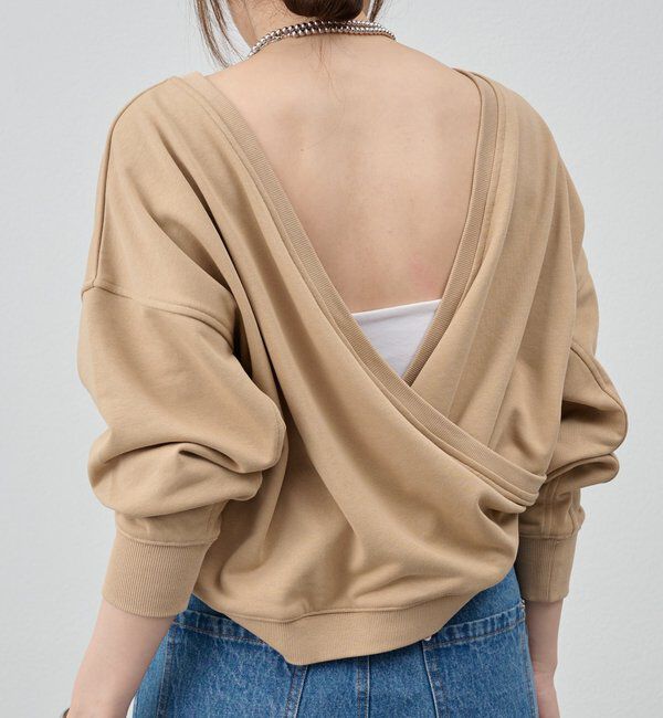  「カシュクールスウェット」|Tシャツ・カットソー|