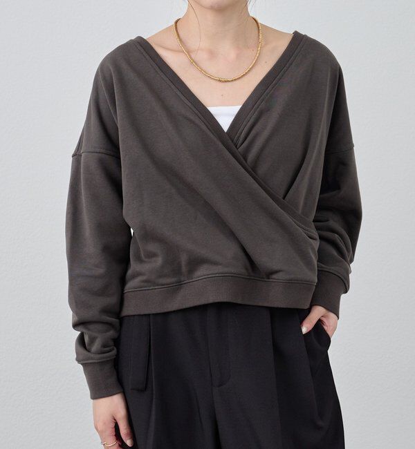  「カシュクールスウェット」|Tシャツ・カットソー|