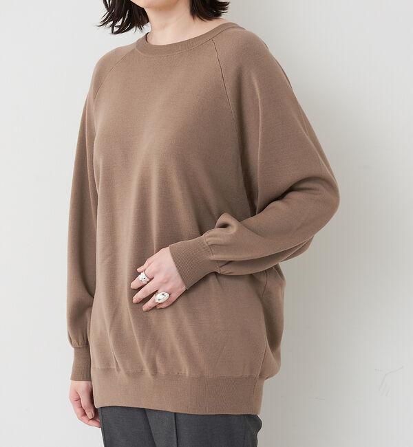 collex「スウェットライクニットプルオーバー」|ニット・セーター|
