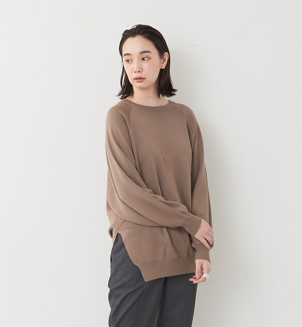 collex「スウェットライクニットプルオーバー」|ニット・セーター|