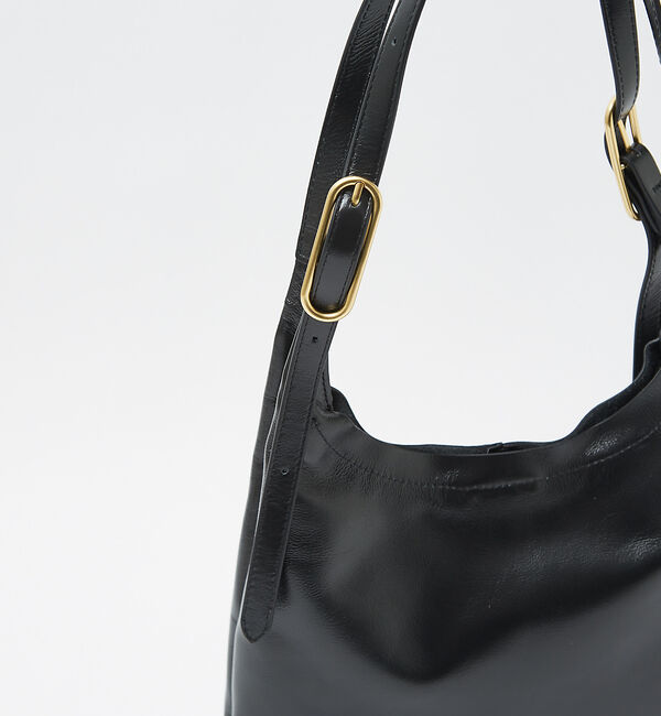 collex「【WEB限定】【BEAURE/ヴュレ】カウレザー トライアングル トートバッグ」|ショルダー・メッセンジャー|