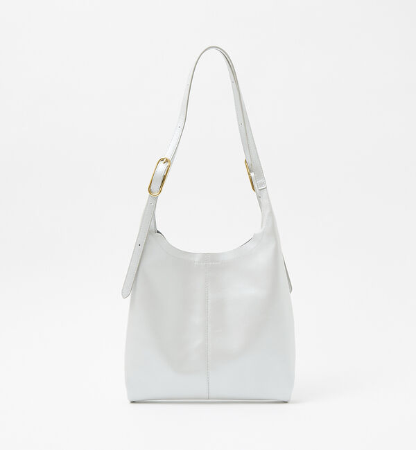 collex「【WEB限定】【BEAURE/ヴュレ】カウレザー トライアングル トートバッグ」|ショルダー・メッセンジャー|